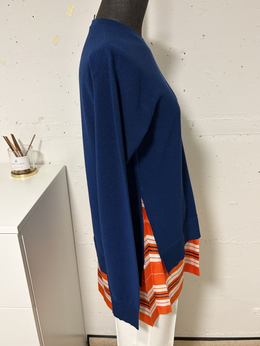 Louis Vuitton Maglioni & Felpe: Louis Vuitton Pullover Merino Wool Silk Blau Grösse S – Nuovo (secondo la descrizione) da Sarnen venduto da vik_jw5z 2