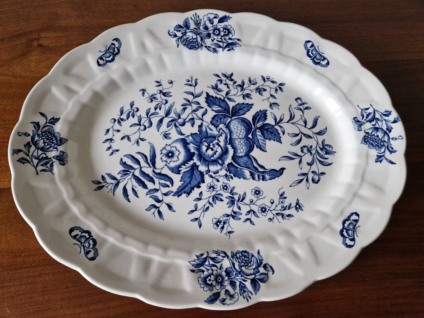 Piatti di portata: 2 Ovale Platte/Peony – Nuovo (secondo la descrizione) da Bern venduto da Antikbatik 1