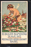 Basel, III. Blumentag 1912, Pestalozzi-G