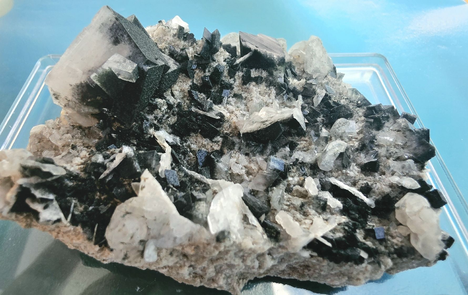 Mineralien & Heilsteine: Mineralien: Calcit mit Adular. Chummibort Binntal – Gebraucht aus Glis von nbu_65ys 6