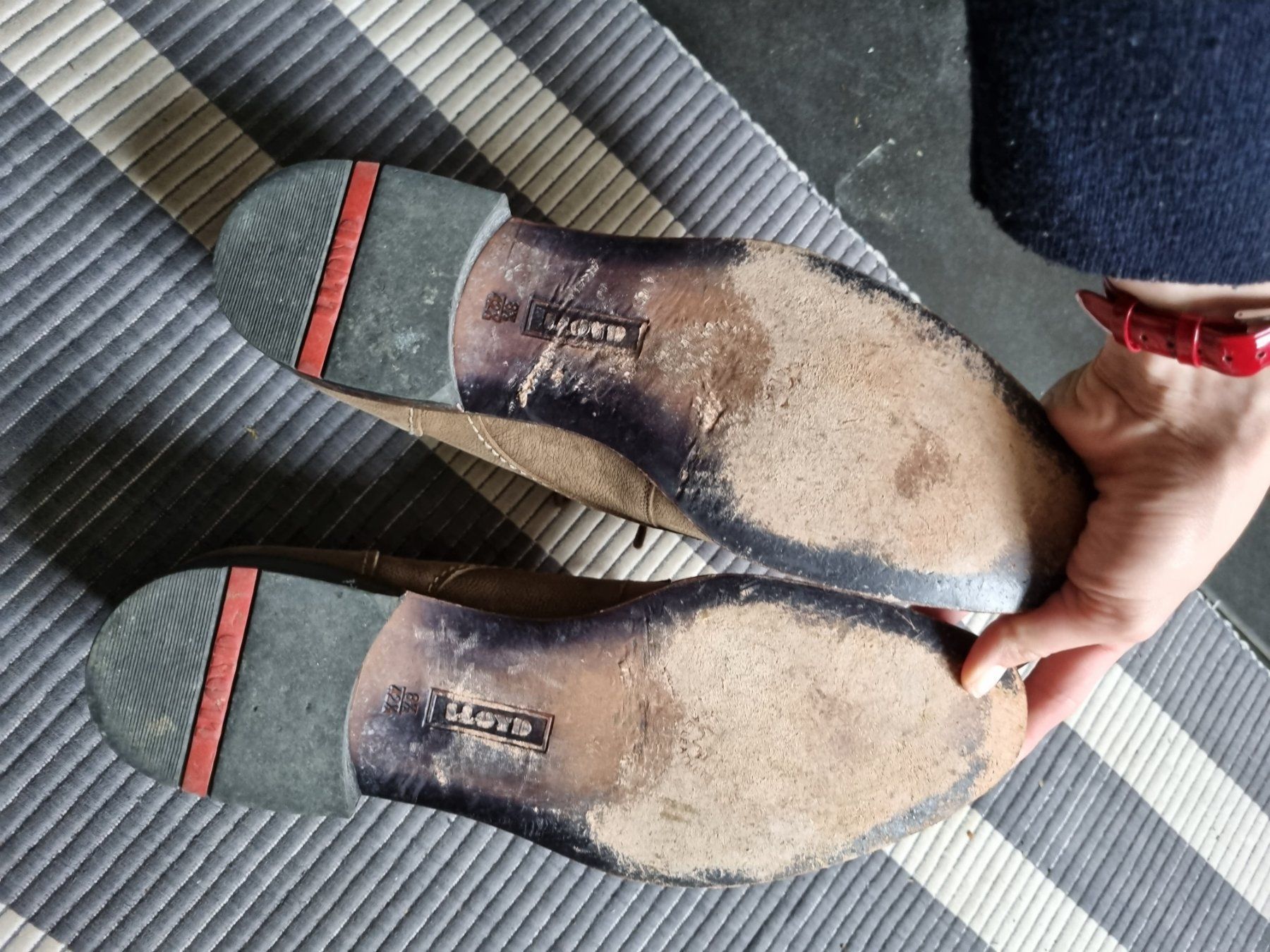 Lloyd Herrenschuhe: Lloyd Schnürschuhe 42.5 khaki – Gebraucht aus Bad Zurzach von Mfritzli 2