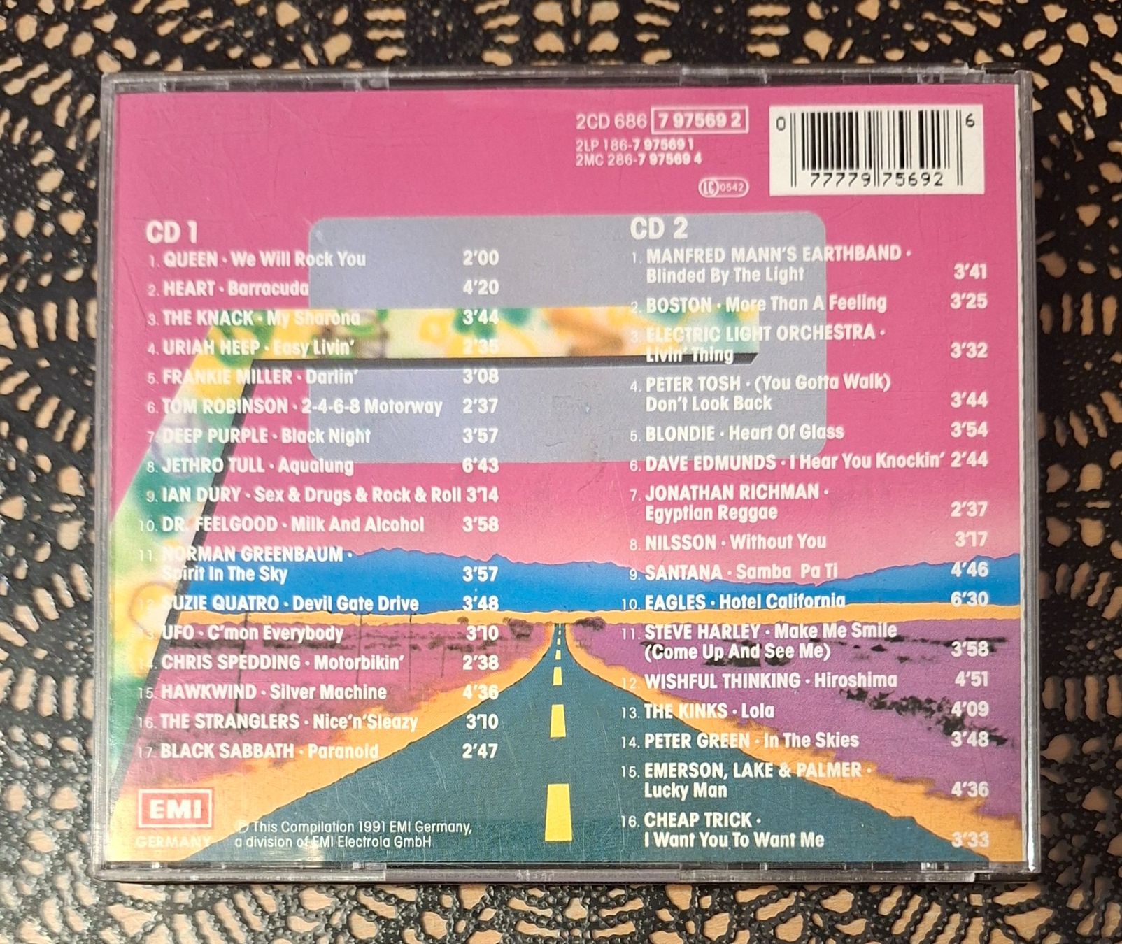 CD: Back To The 70's Vol.1, Hit Compilation Sampler 1991 – Usato da Schönenberg TG venduto da Gregolino76 1
