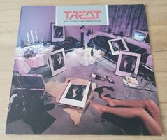 TREAT: The pleasure prinicple LP Sweden Melodic Hair Glam