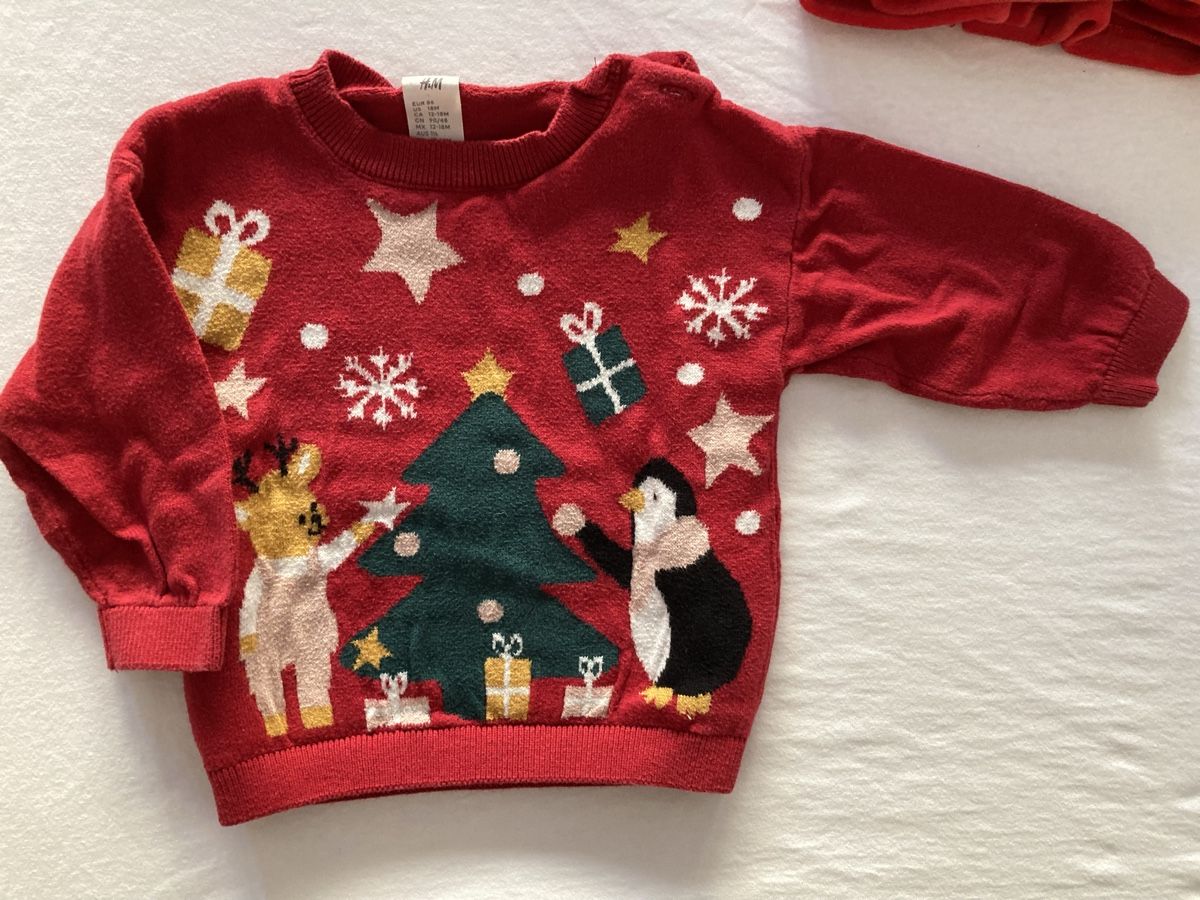 H&M Lotti & Set di vestiti: Lot Noël t. 80-86 – Usato da Genève venduto da Eschindler 4