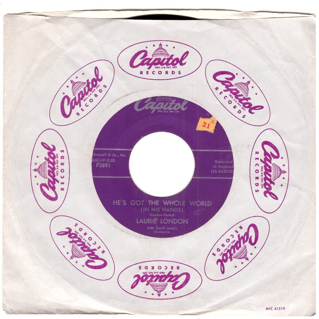 Dischi in vinile: LAURIE LONDON – Usato da Bassersdorf venduto da house-of-vinyl