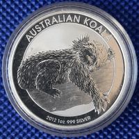 Australian Koala 2012 1 oz Silver