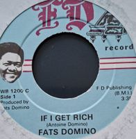 Vinyl-Single Fats Domino - If I Get Rich