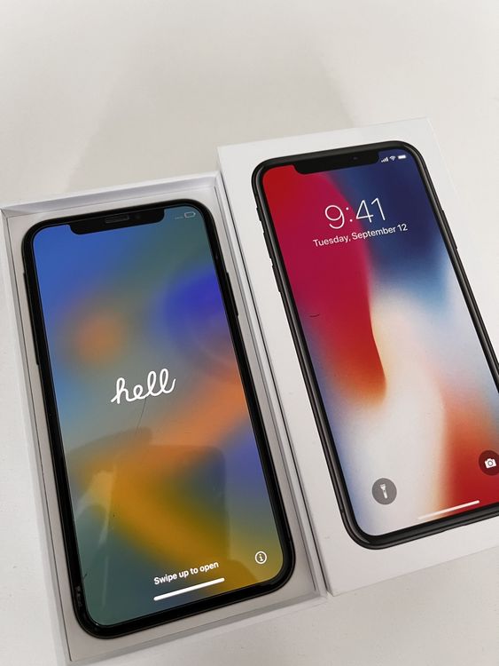 iPhone X black 64GB | Kaufen auf Ricardo