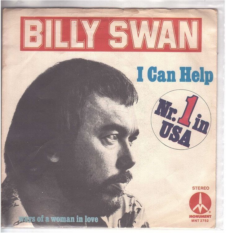 Dischi in vinile: Billy Swan  --  I can Help  Single7 – Usato da Rheinau venduto da thespecials