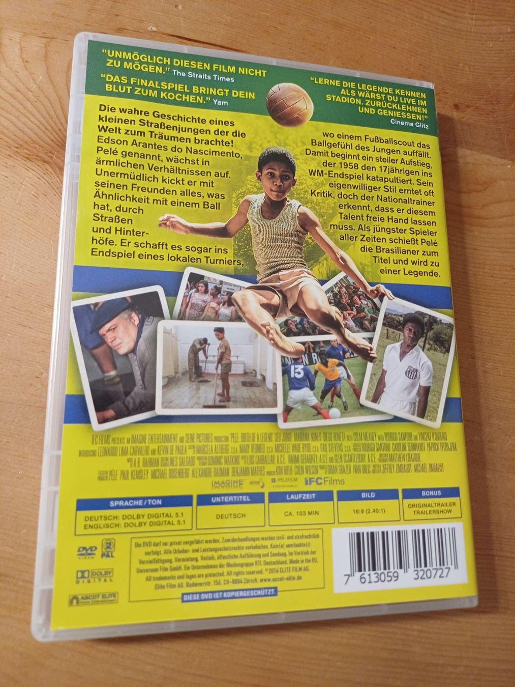 Tutti i DVDs: Pelé - Der Film (2016) – Usato da Jona venduto da Rreto71 2