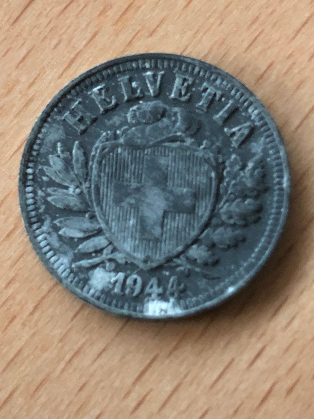 Tutti le monete: 2 Rp. 1944 – Usato da Schötz venduto da Odpa