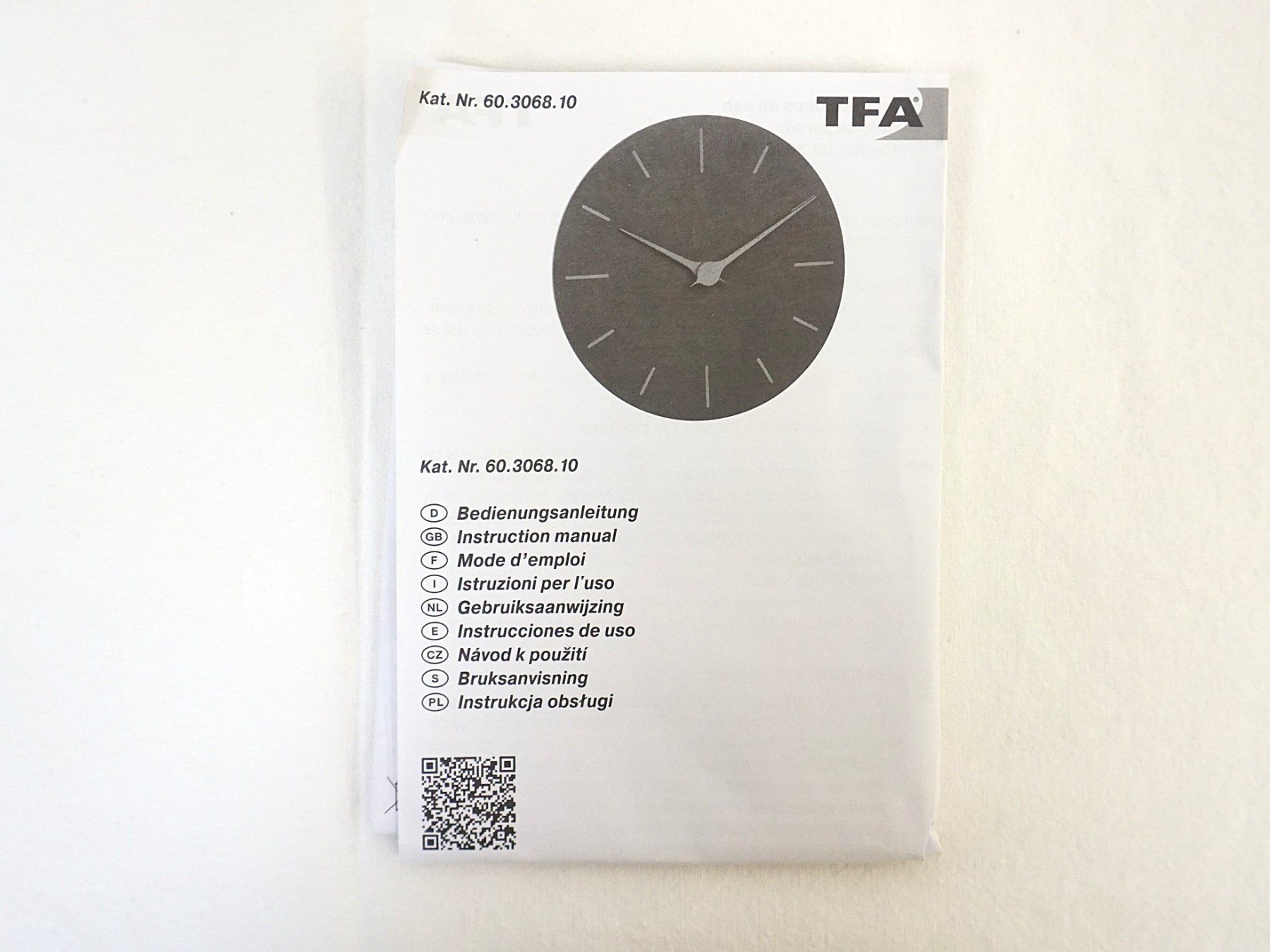 Orologi da terra & Orologi da parete: TFA Schiefer Wanduhr – Nuovo e nell'imballaggio originale da Pratteln venduto da Restwert_Pratteln 6