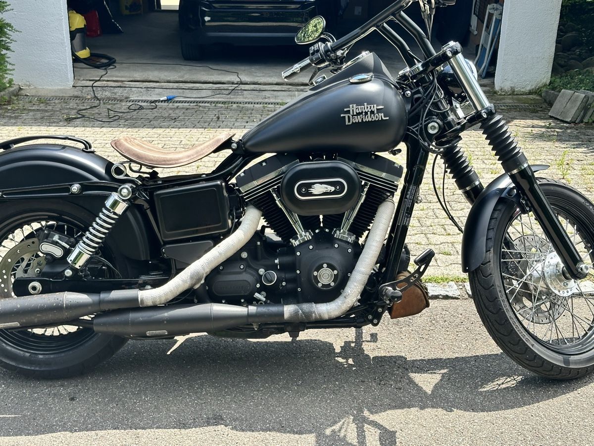 Harley-Davidson Chopper: Harley Davidson FXDB Dyna Street Bob ABS – Usato da Merzligen venduto da estele 1