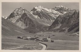 0075 - Postkarte / Ansichtskarte - Sertig Dörfli bei Davos
