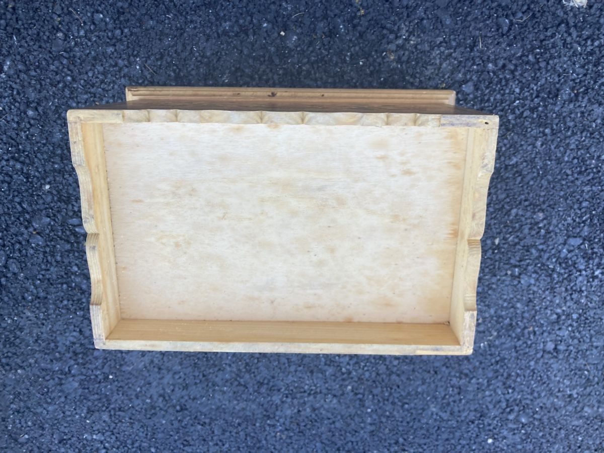 Cassapanche: Holzkassette, Truhe bemalt, Kambly – Usato da Kleinlützel venduto da Shabby579 1