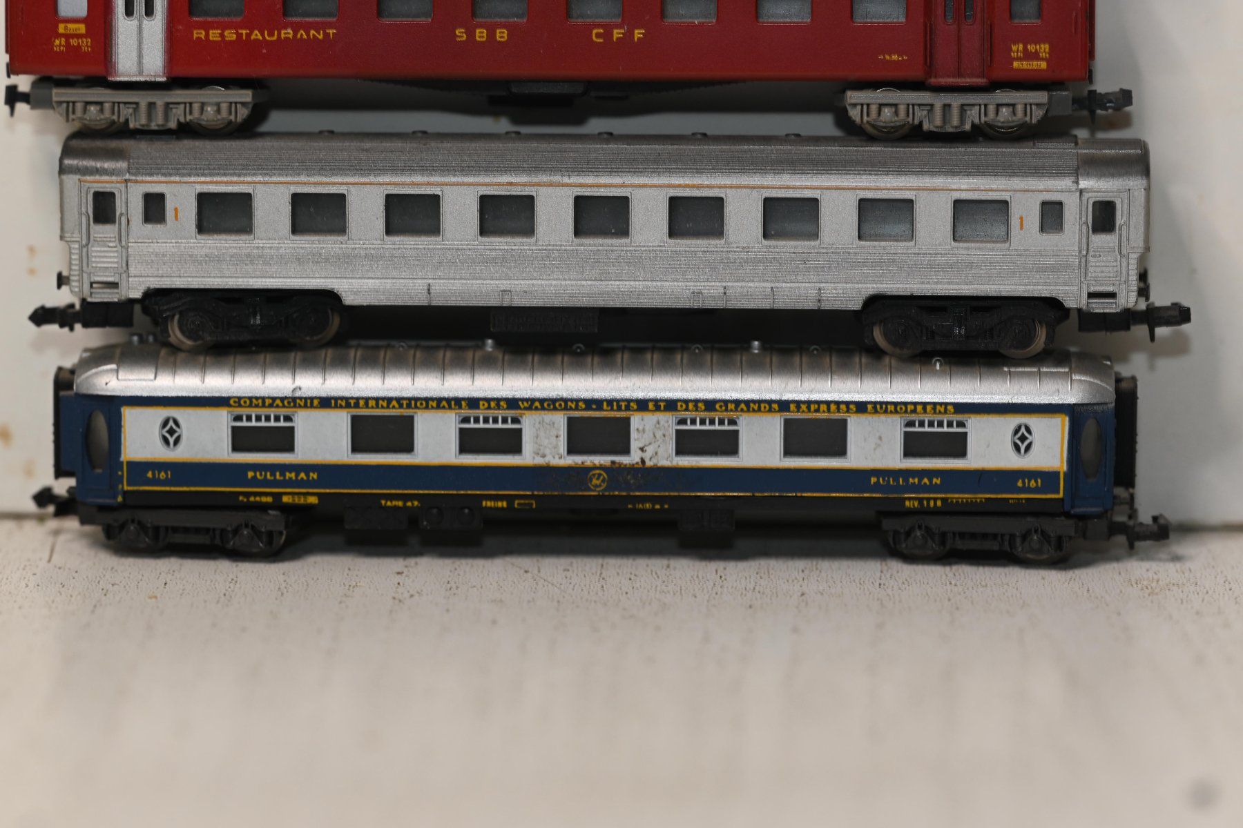 Lima Modellini di ferrovie: Waggons SBB CFF Restaurant Pullman Spur N ohne OVP Lima – Usato da Laupen ZH venduto da Zmoewe 1