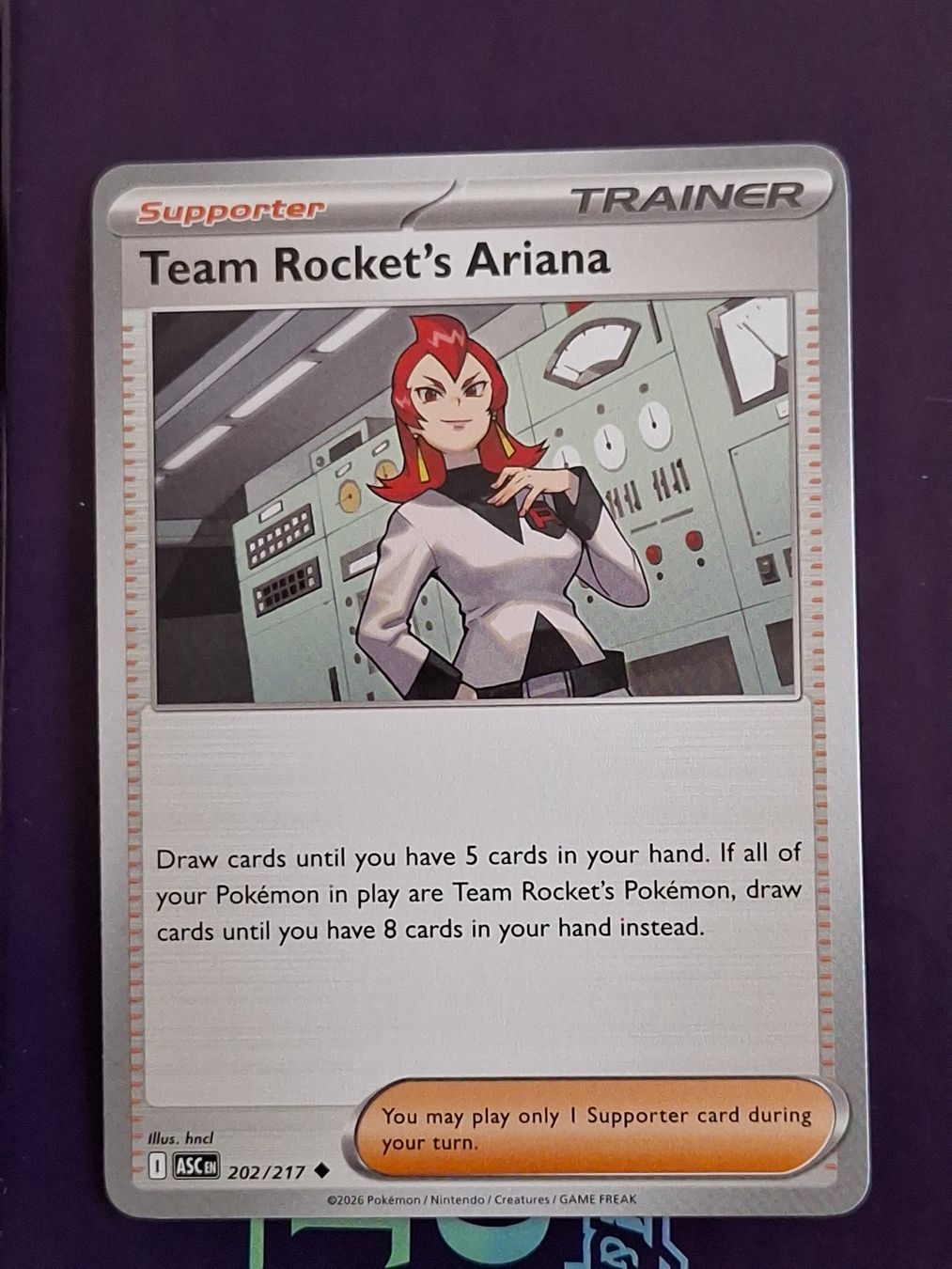 Pokémon Carte collezionabili: Team Rocket's Ariana - Pokemon Ascended Heroes – Usato da Altstätten SG venduto da GGsGameshop