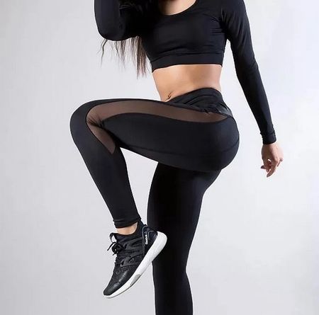 Leggings Fitness Yoga Black 2025 S M L XL
