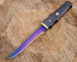 Rainbow Damast Messer