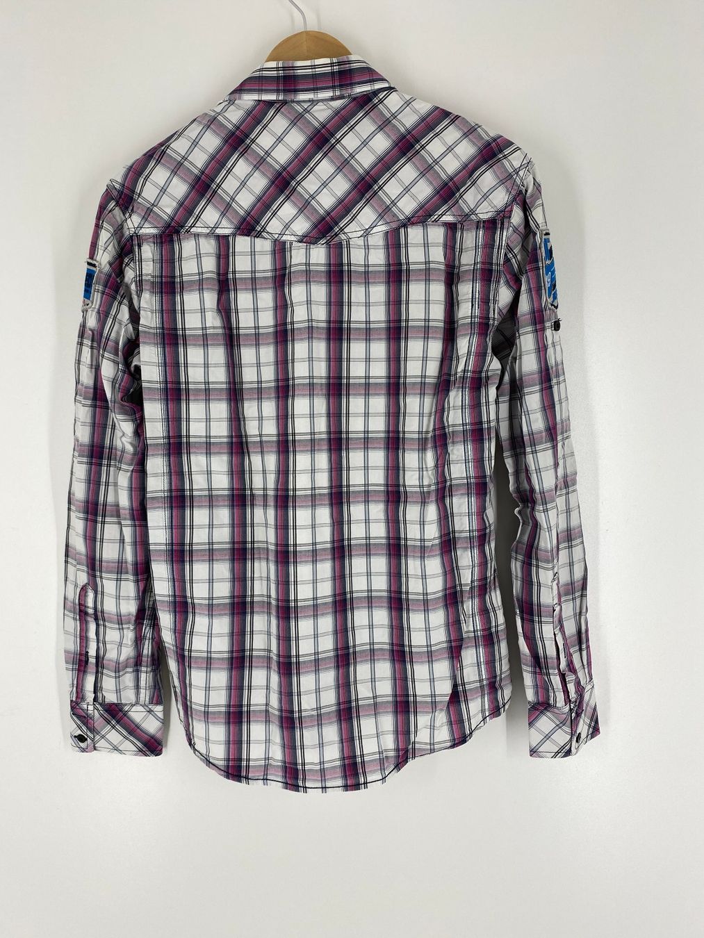 Camicie: Jack & Jones Herren Baumwoll Langarmhemd, Grösse S – Usato da Mülligen venduto da Chleeblatt1941 1
