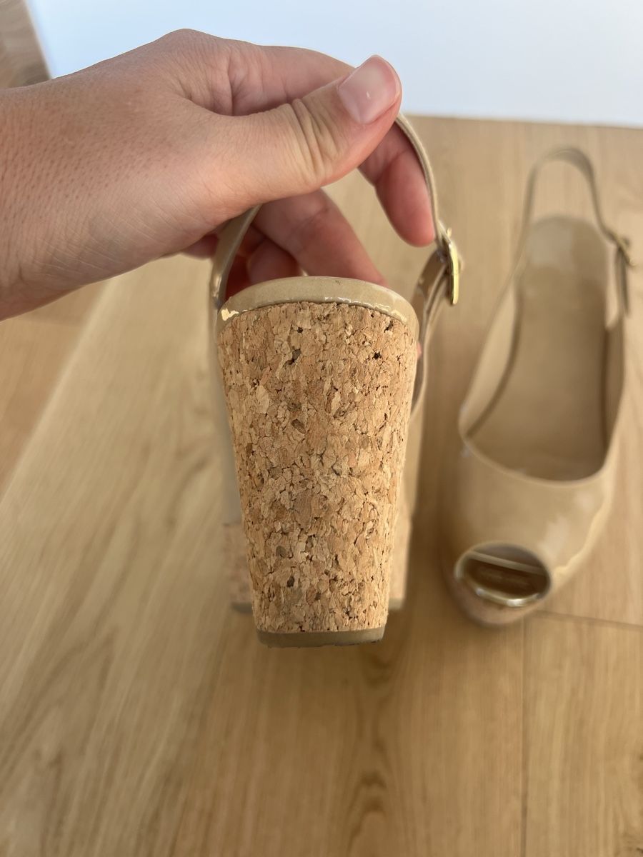 Damenschuhe: Sandales Jimmy Choo beiges, pointure 38.5 – Neu (gemäss Beschreibung) aus Lutry von roxypoxy 2