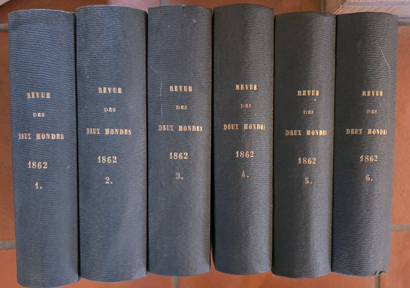 Libri: Revue des Deux Mondes 1862 – Usato da Bern venduto da phb_92q9