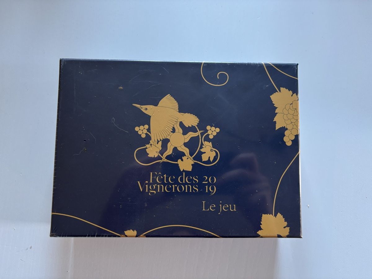 Giochi: Jeu Fête des vignerons NEUF – Nuovo e nell'imballaggio originale da Chapelle (Glâne) venduto da cle_pjg7