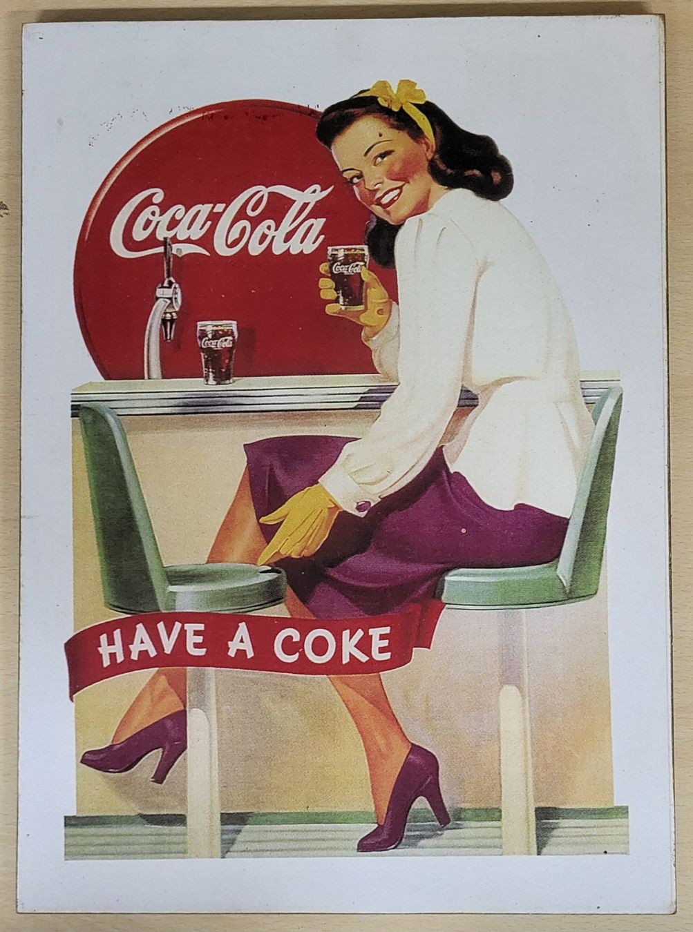 Poster & Bilder: Bild Coca Cola – Gebraucht aus Figino von mayam63
