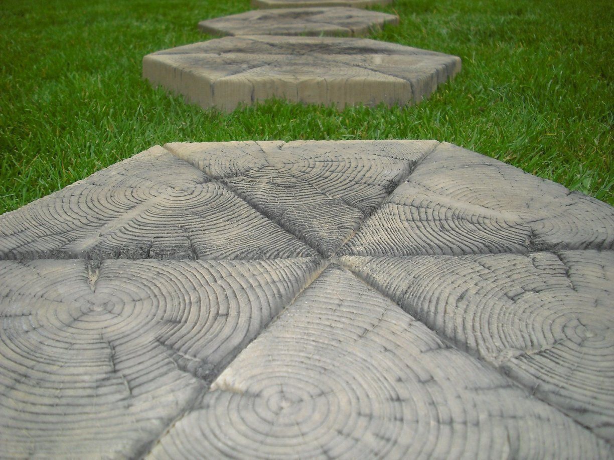 Bodenbeläge: Beton Gartenplatte/ Trittstein Holzoptik – Neu (gemäss Beschreibung) aus Herbetswil von AHA-Garten 3