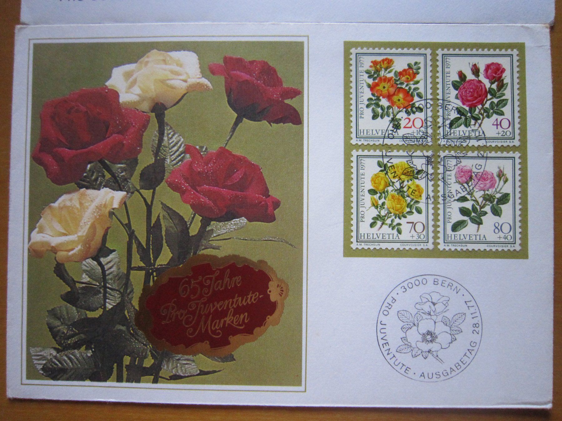 Alle Briefmarken: PJ 1977 FDC spezielle Briefe – Gebraucht aus Gordola von Polentaefung 1