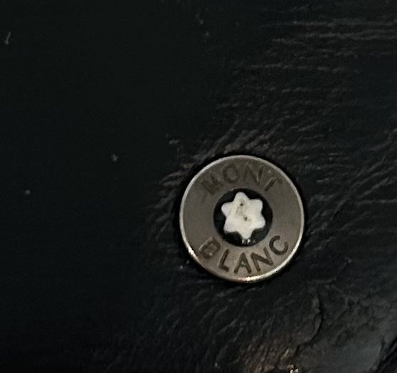 Montblanc Portafogli: Montblanc Leder-Portemonnaie – Usato da Ebmatingen venduto da Christopher123 3