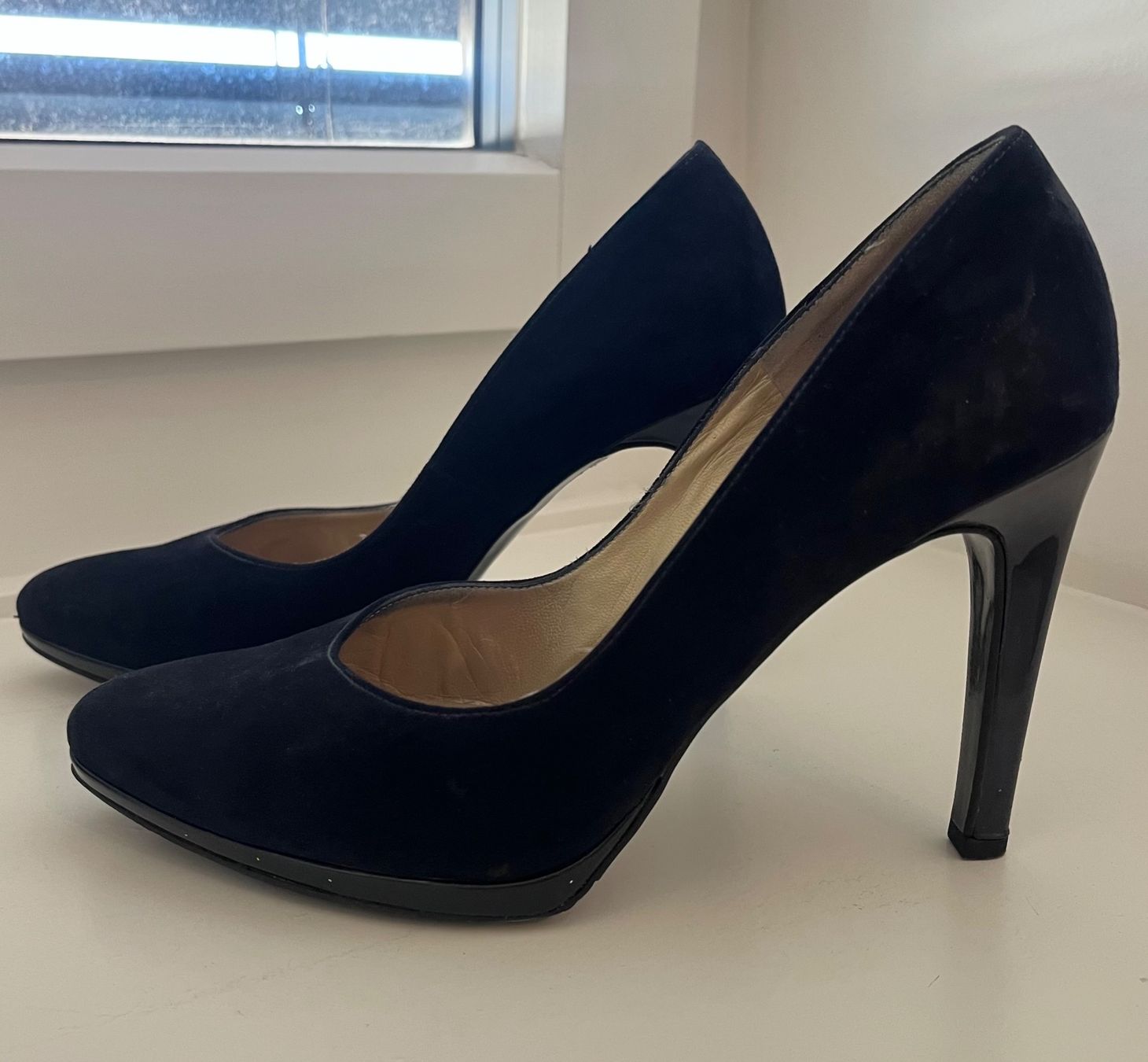 Kaiser Scarpe da donna: Peter Kaiser Pump 39 blau – Usato da Basel venduto da When99 2