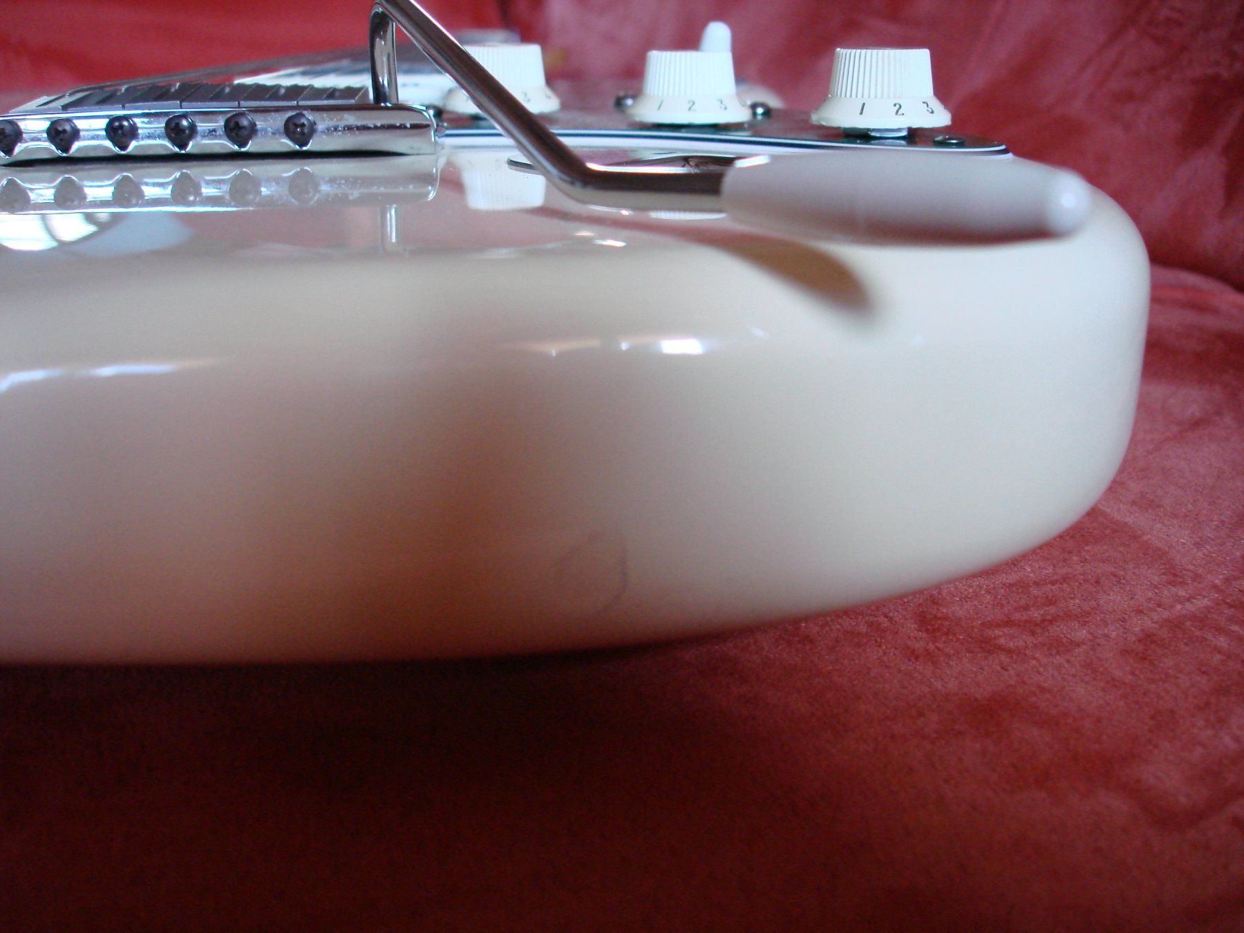 Fender Strumenti musicali: Fender American Standard Olympic white, 1988 – Usato da Allenwinden venduto da Coboy 5