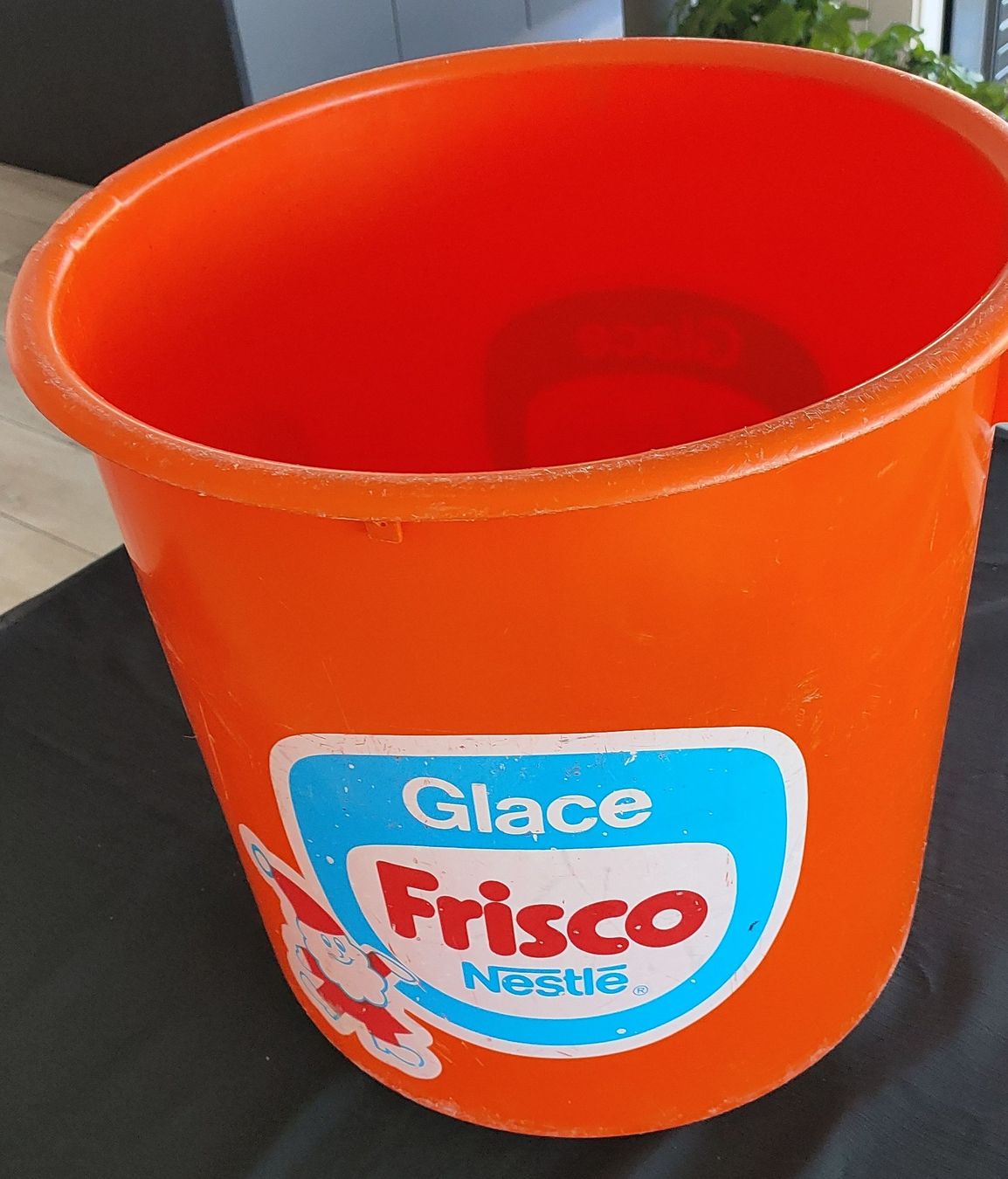 Behälter & Ähnliches: Frisco Glace Eimer Orange - Vintage – Gebraucht aus Gipf-Oberfrick von minini