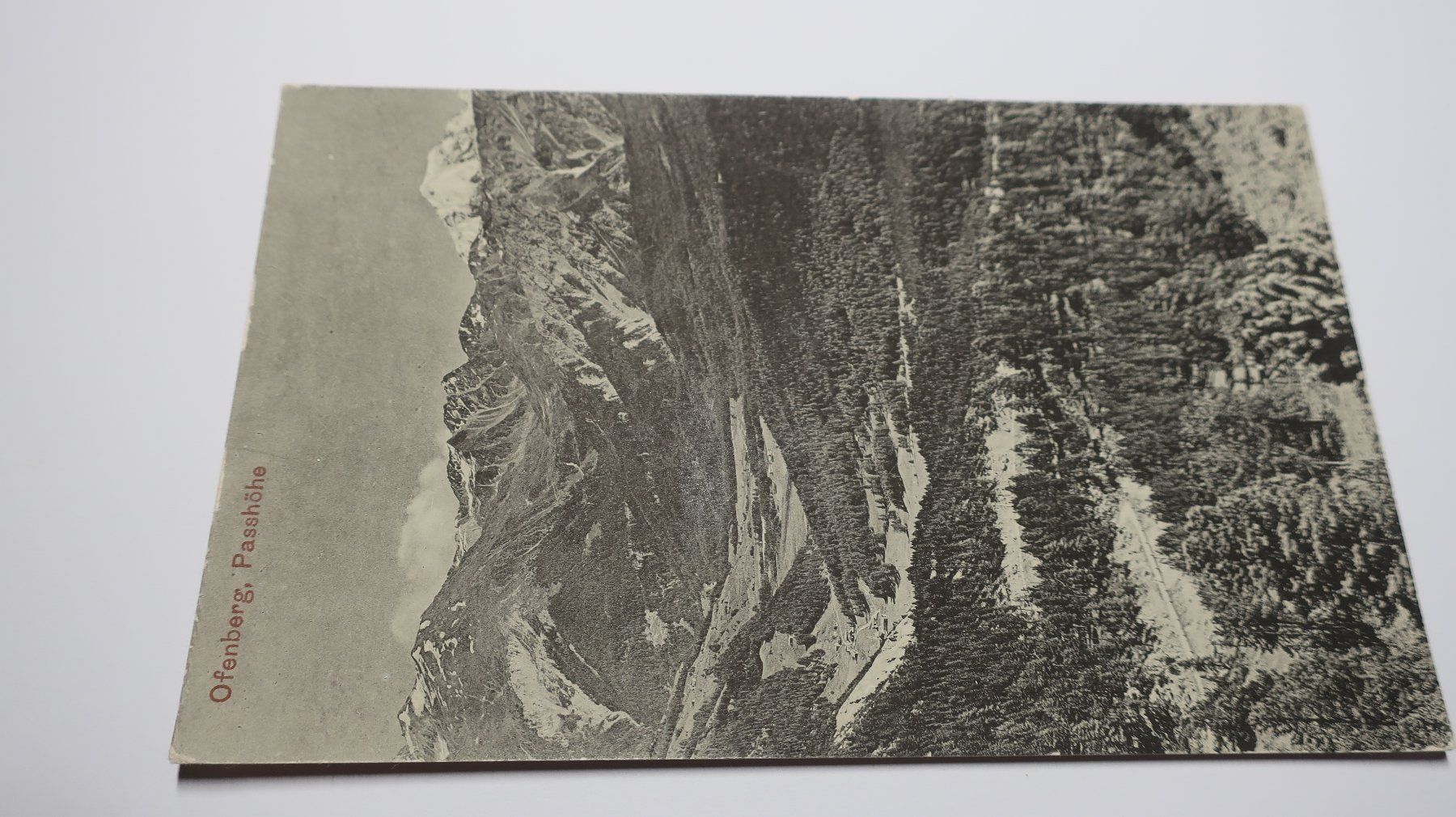 Cartes postales: Ofenberg Passhöhe – D'occasion à Cormoret par Pascalll2001 1