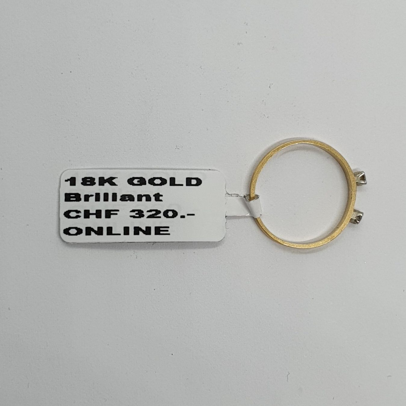 Anelli: Echt 18K Gold - Diamant Ring – Usato da Luzern venduto da Luzern-Goldhaus 2