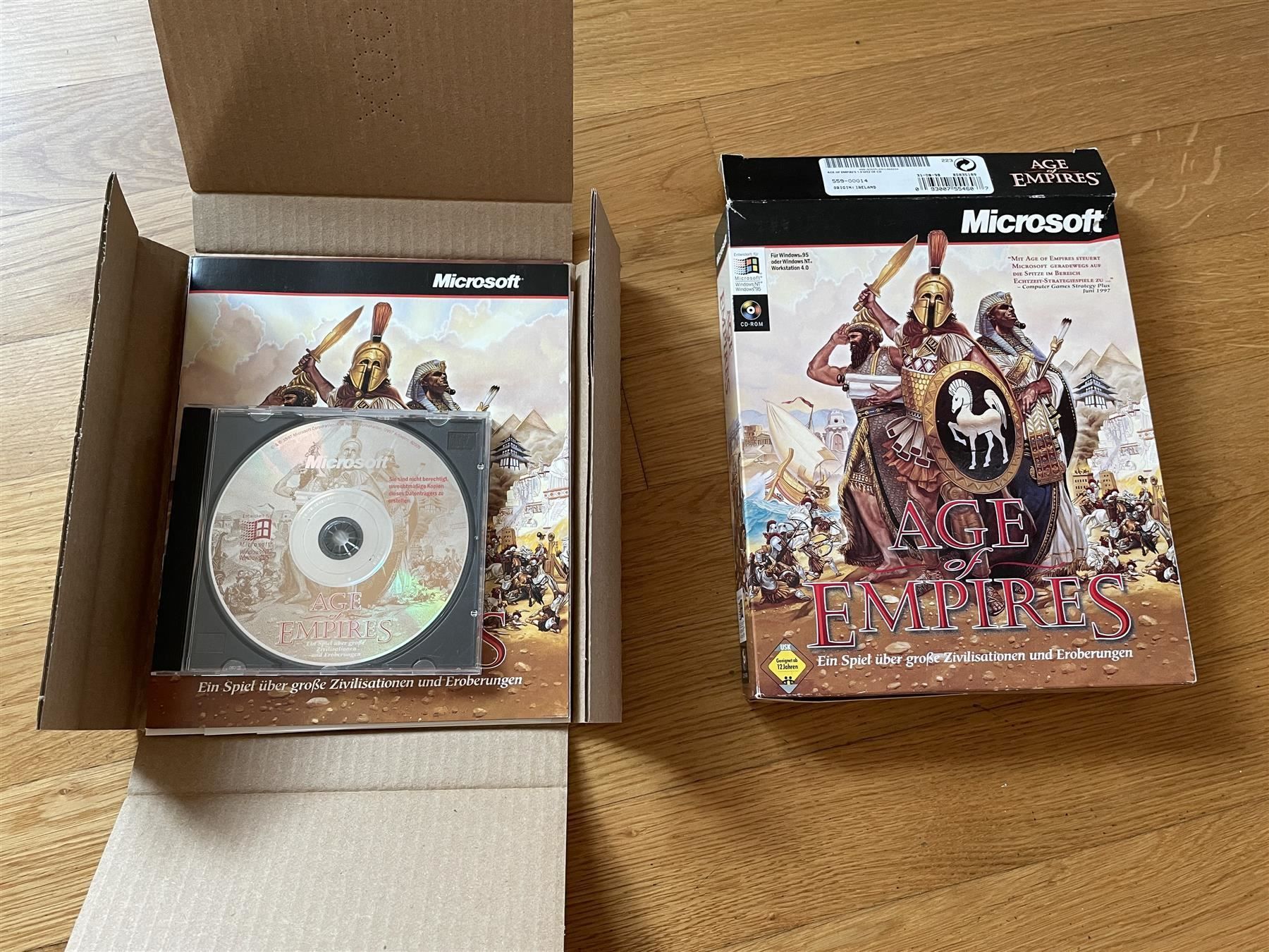 Microsoft Giochi: Age of Empires BigBox – Usato da Volketswil venduto da markdenzler 1