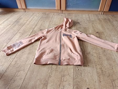 Felpa con cappuccio Original Marines rosa taglia 9/10 Y