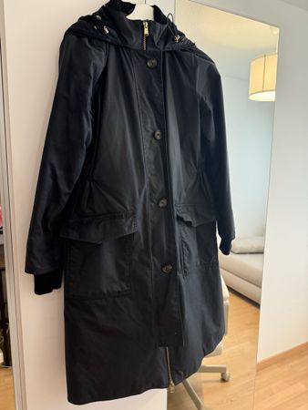 Damen (Regen) Parka Barbour Modern Heritage - Navy Blue