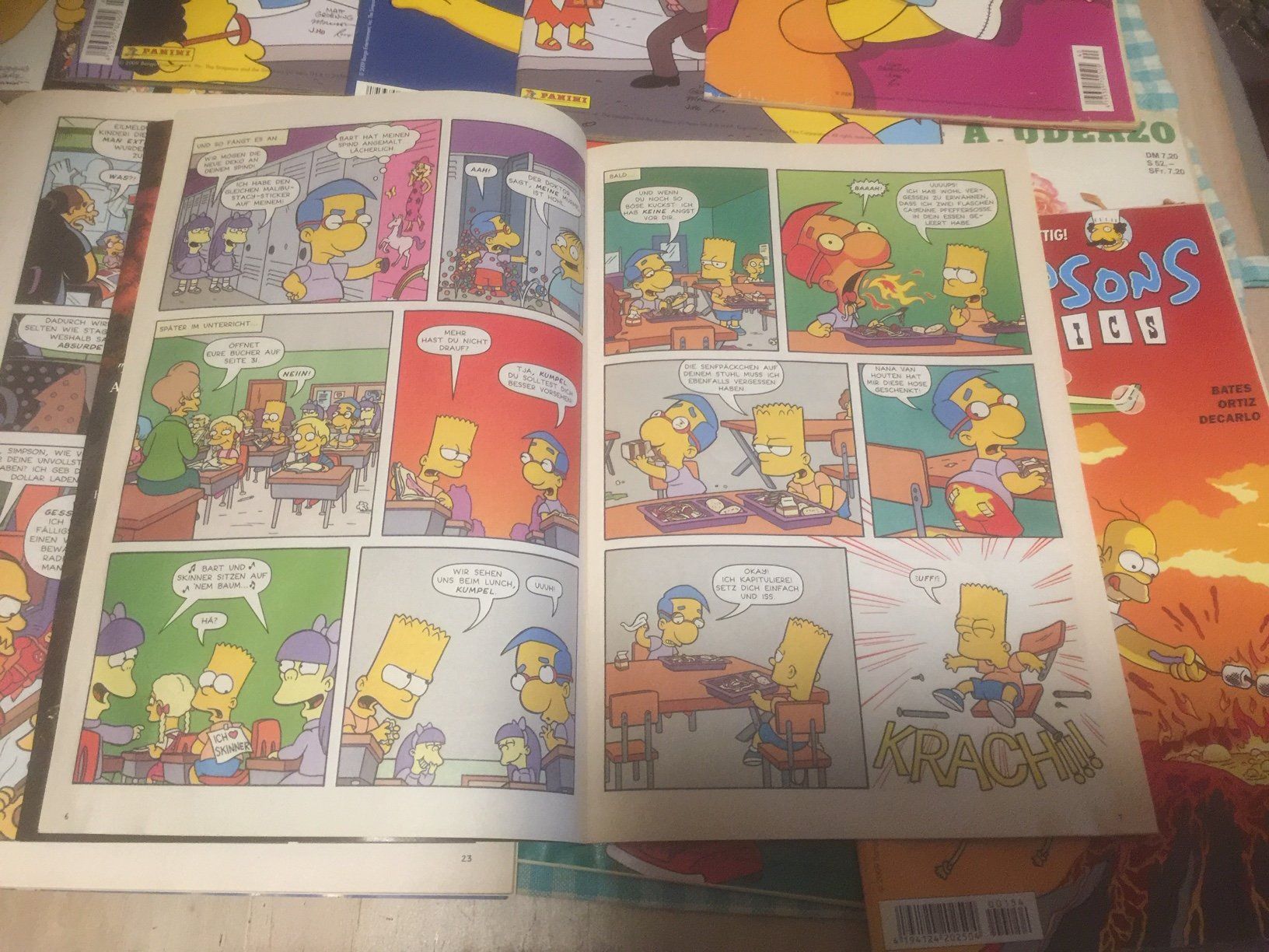 Fumetti: 14 Stück diverse alte Simpsons Comics- Hefte – Usato da Bolligen venduto da Astrophysiker06 6