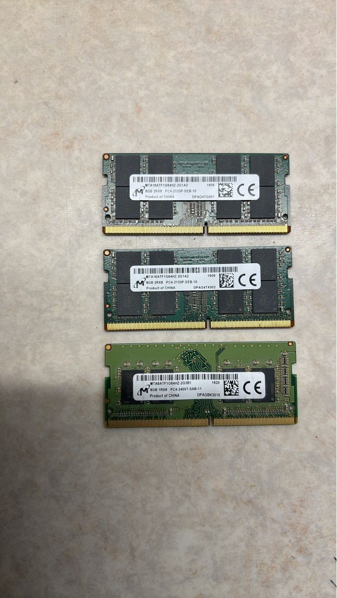 Memory / RAM: 3x RAM Module DDR4  – Gebraucht aus Bonaduz von Jomby