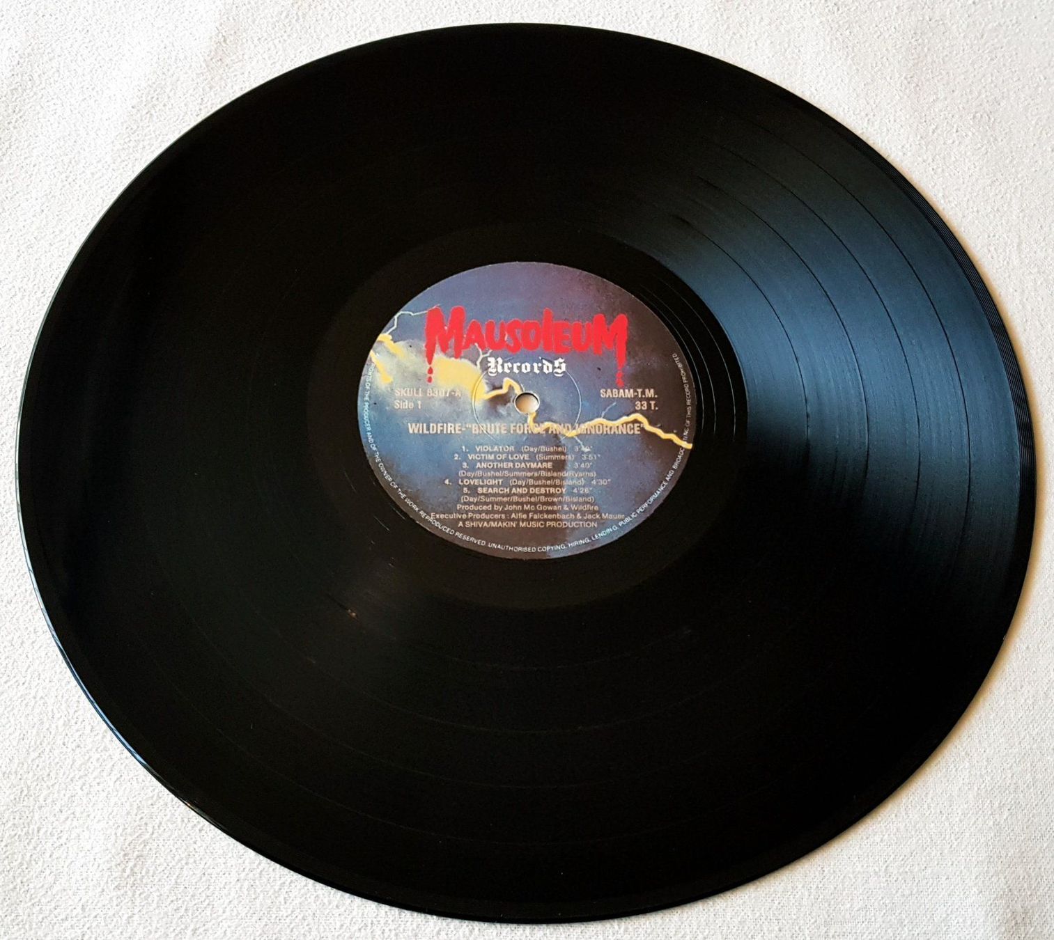 Schallplatten: Wildfire – Brute Force And Ignorance - 1983 - First Press – Gebraucht aus Uster von Zardodel 2