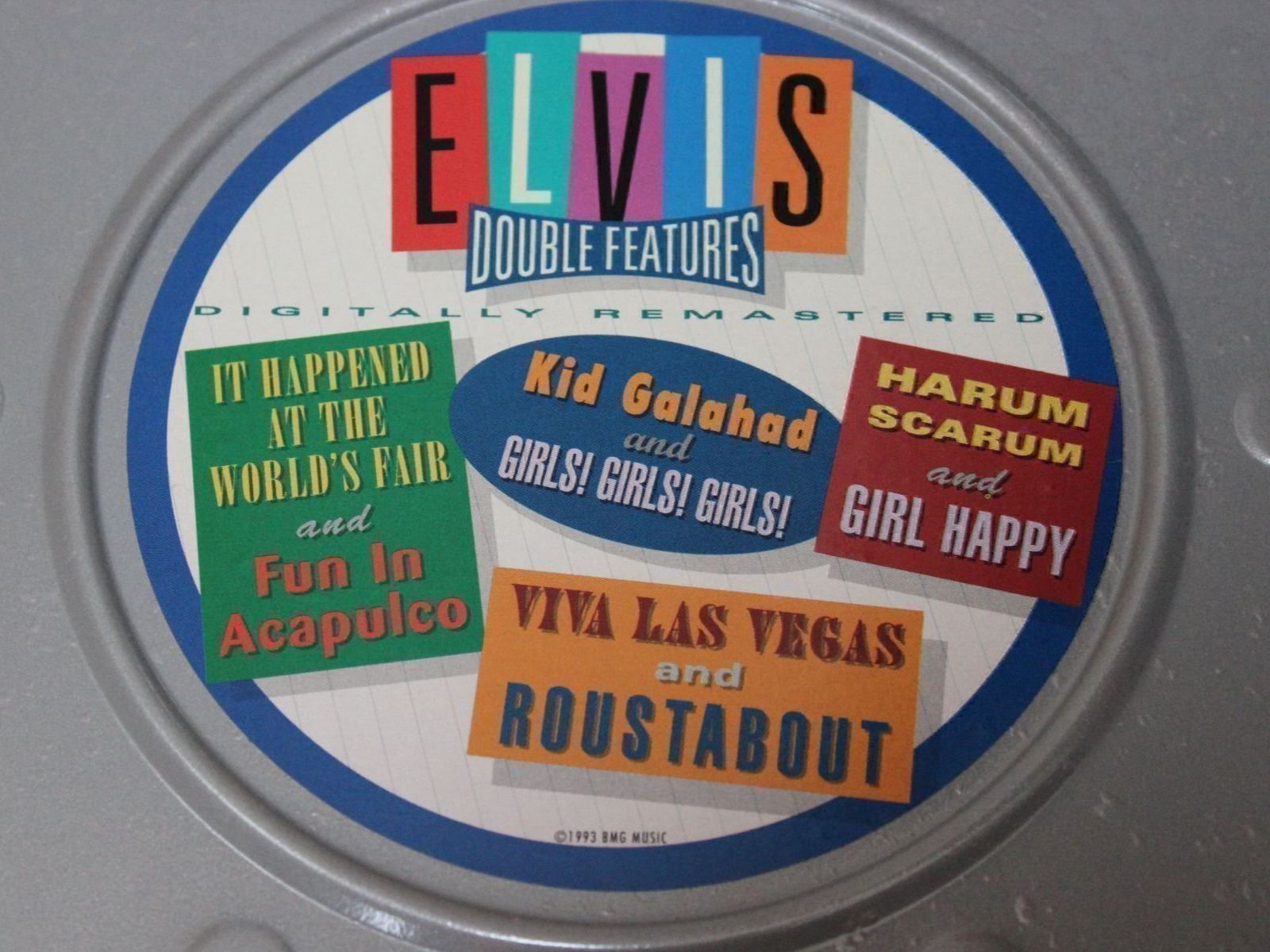 CDs: ELVIS PRESLEY - DOUBLE FEATURES 4CDs IN BLECHBOX 1993 – Gebraucht aus Tübach von JamesStone 1