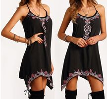 Super leichtes Strandkleid - Sommerkleid Gr. XS/S - 226189
