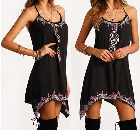 Super leichtes Strandkleid - Sommerkleid Gr. XS/S - 226189
