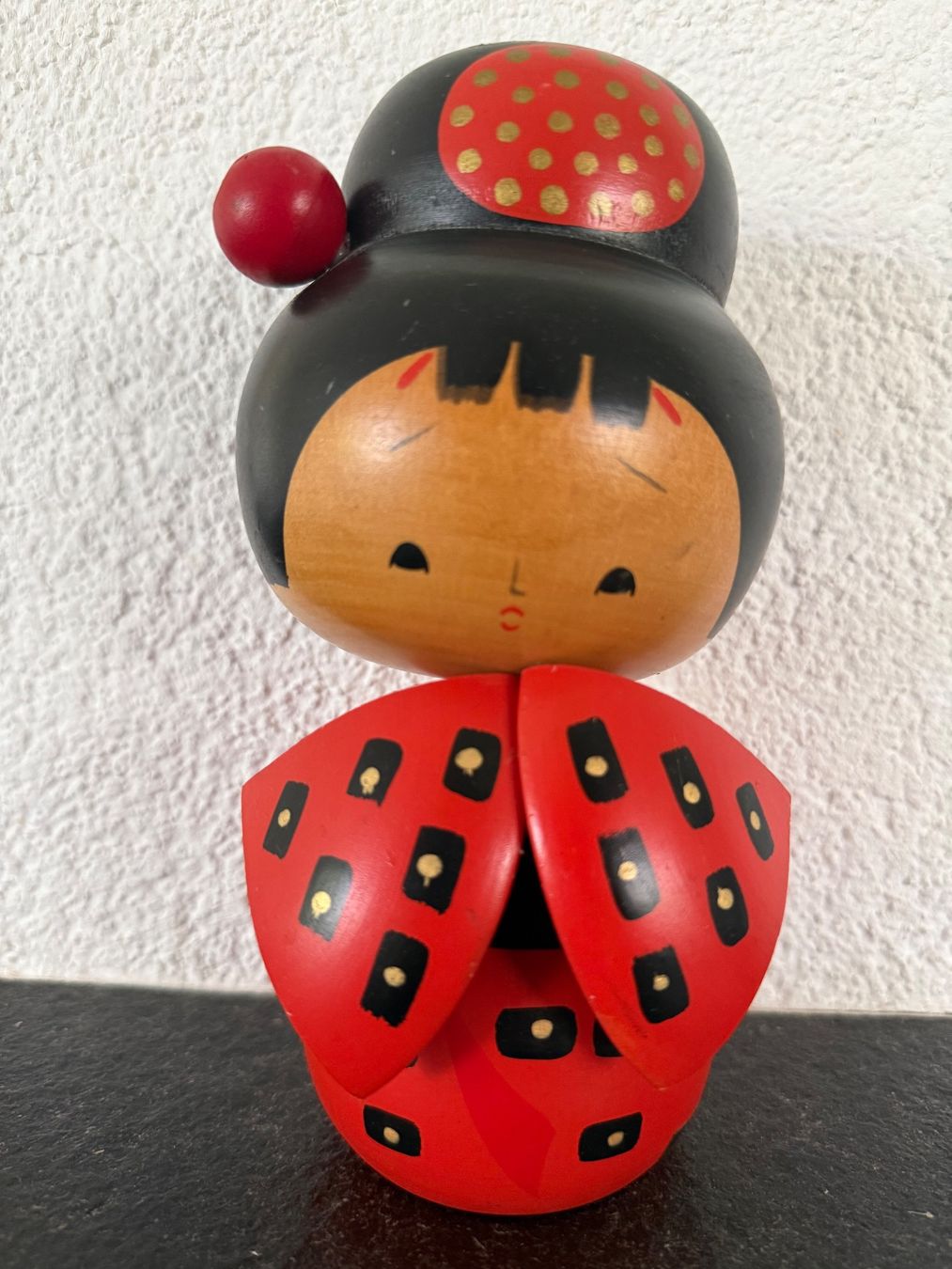Bambole: Japanische Holzpuppe 21 cm – Usato da Kirchdorf venduto da Vintagewunder 1