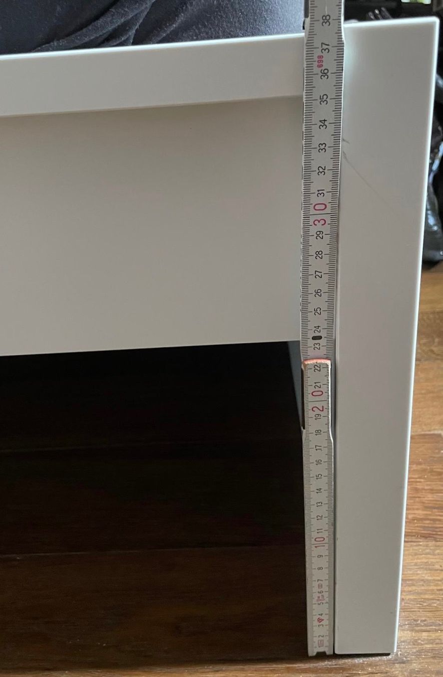 Ikea Betten: Weisses Ikea Bettgestell – Neu (gemäss Beschreibung) aus Emmenbrücke von peoart 5