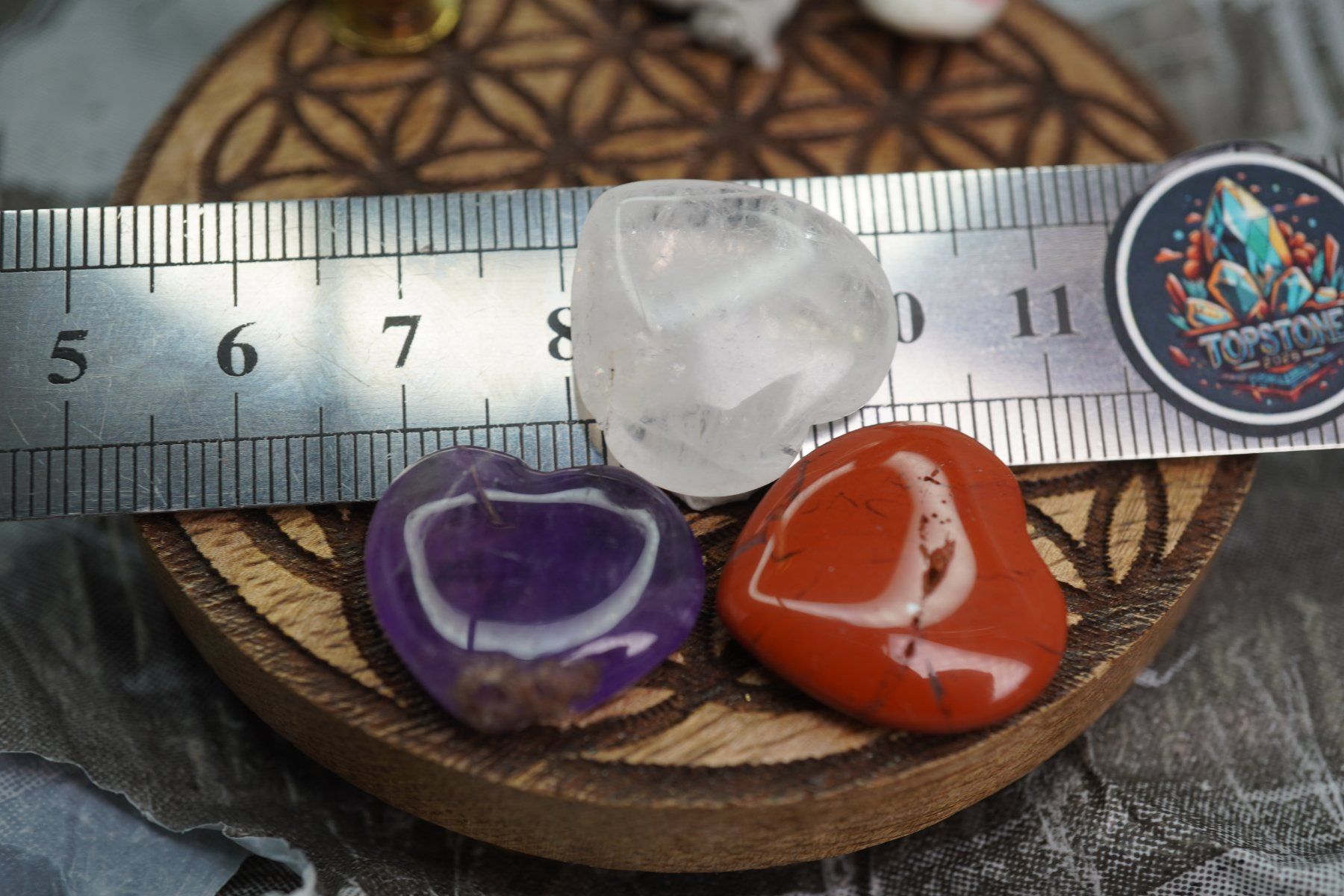 Minerali & Pietre curative: Herze Set   3 Stück      ab  1.- Räumung – Nuovo e nell'imballaggio originale da Eschenbach SG venduto da topstone 5