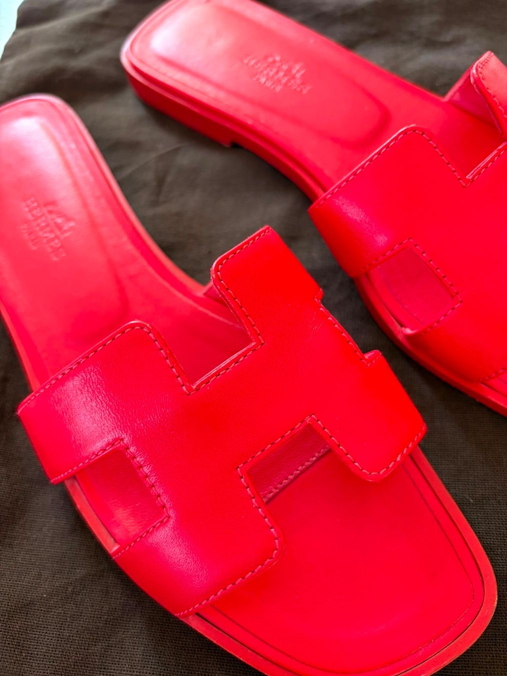 Hermès Damenschuhe: Hermes Oran rosse Tg 37,5 – Gebraucht aus Rancate von FiorAngela011 2