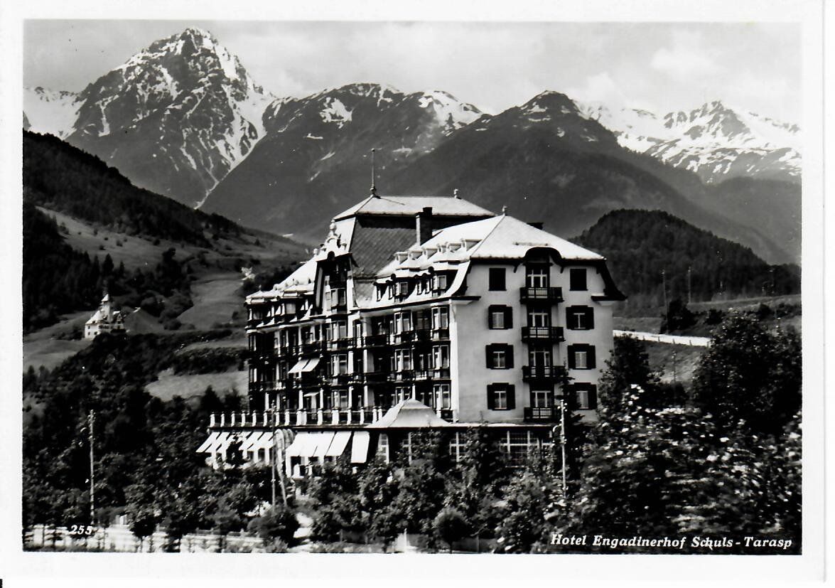 Ansichtskarten: Hotel Engadinerhof Schuls - Tarasp – Gebraucht aus Hochdorf von Ziegel-16